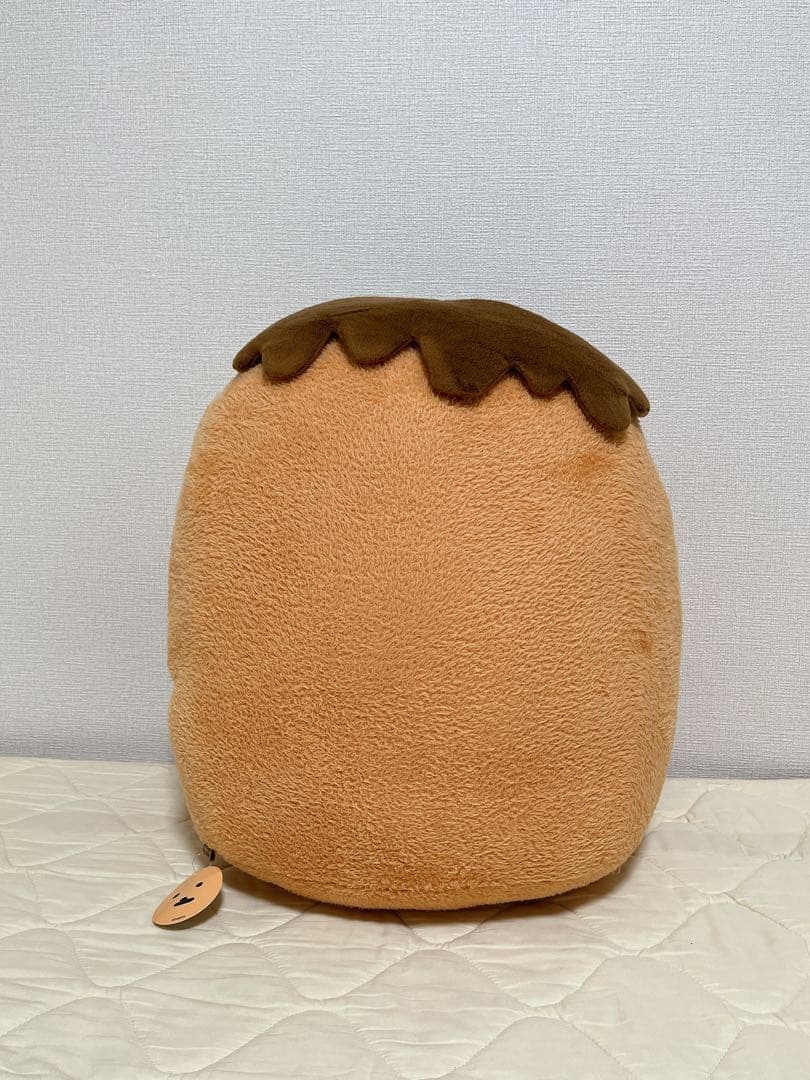 もぐらコロッケ 特大！サクッとぬいぐるみ（ふつうのおかお）おソース帽子付き