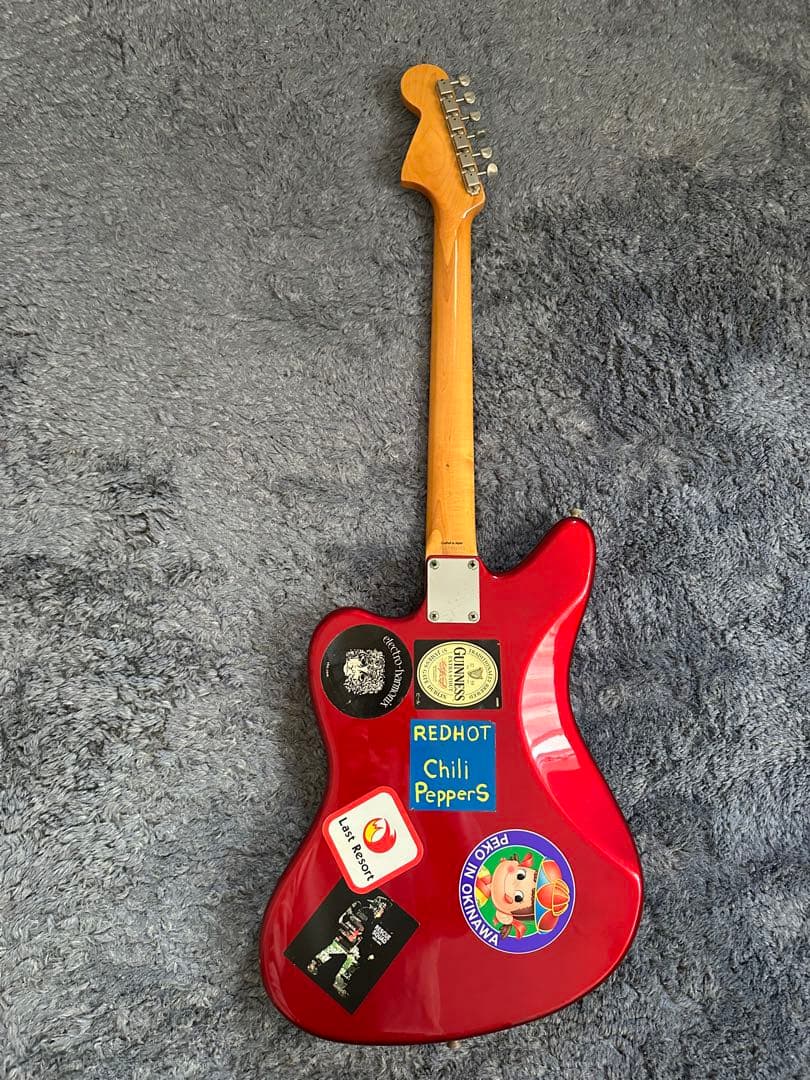 カ*s様 fender japan jaguar candy apple red