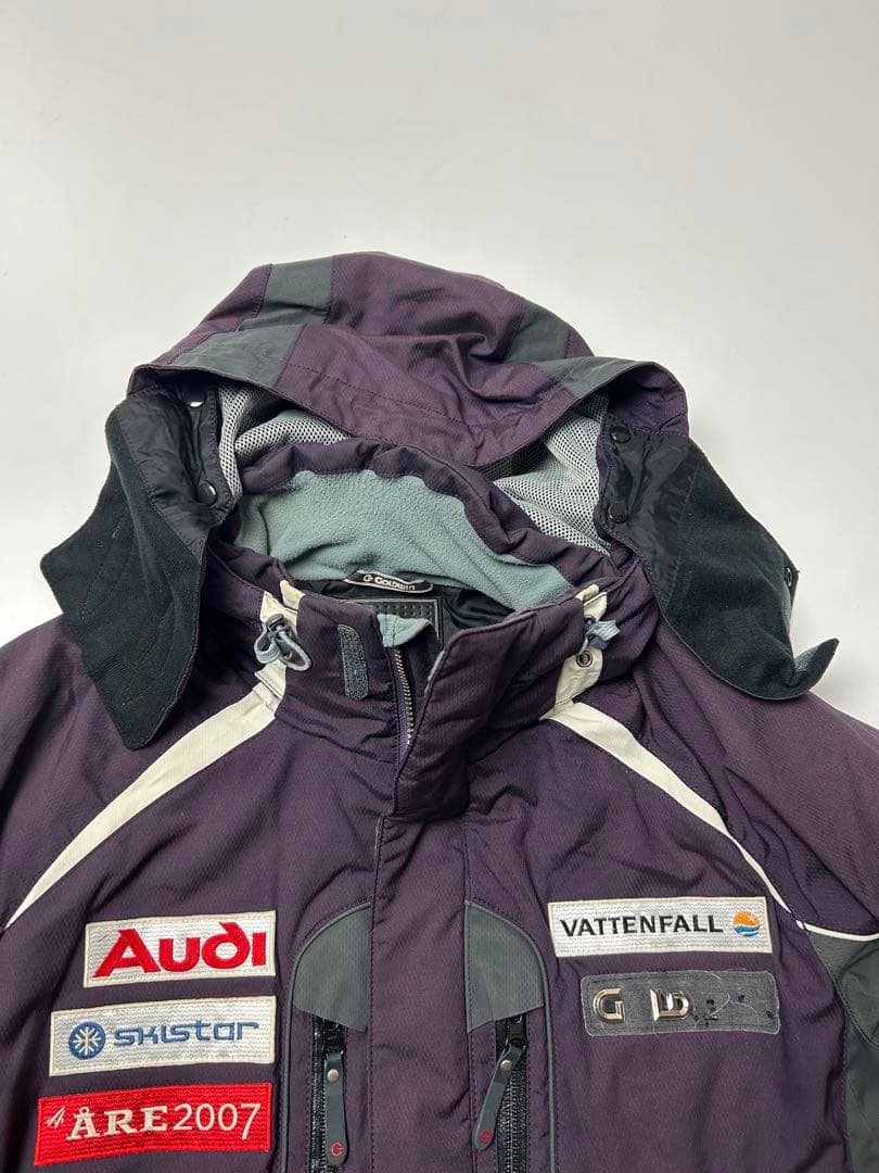 GOLDWIN スキーウェア　パープル　Oサイズ(L〜XL)