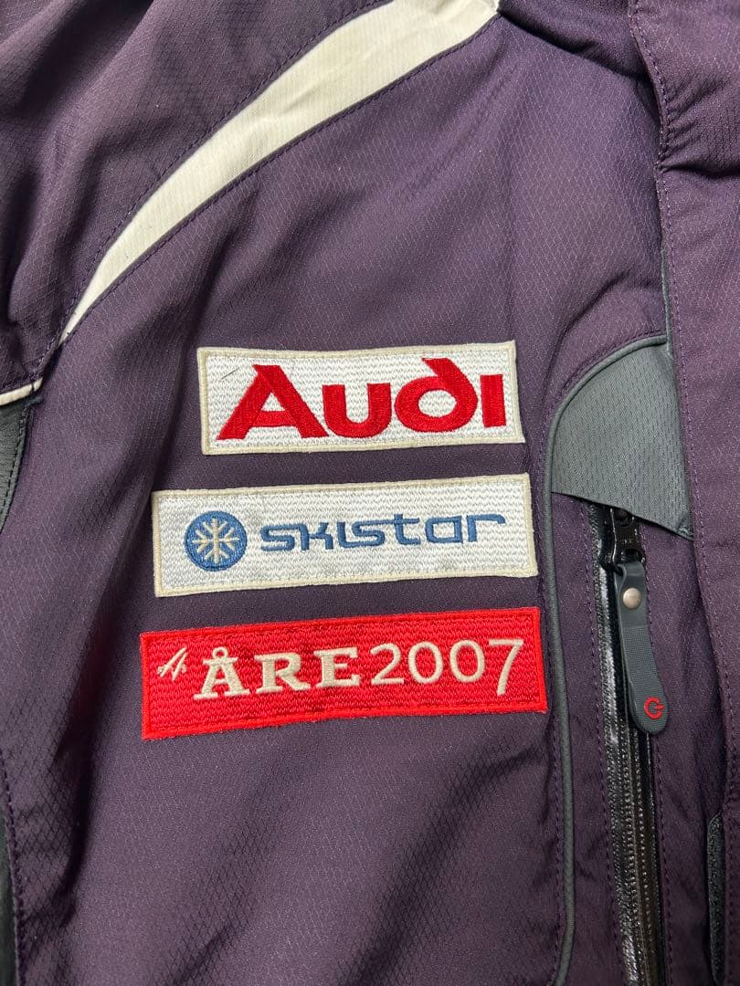 GOLDWIN スキーウェア　パープル　Oサイズ(L〜XL)