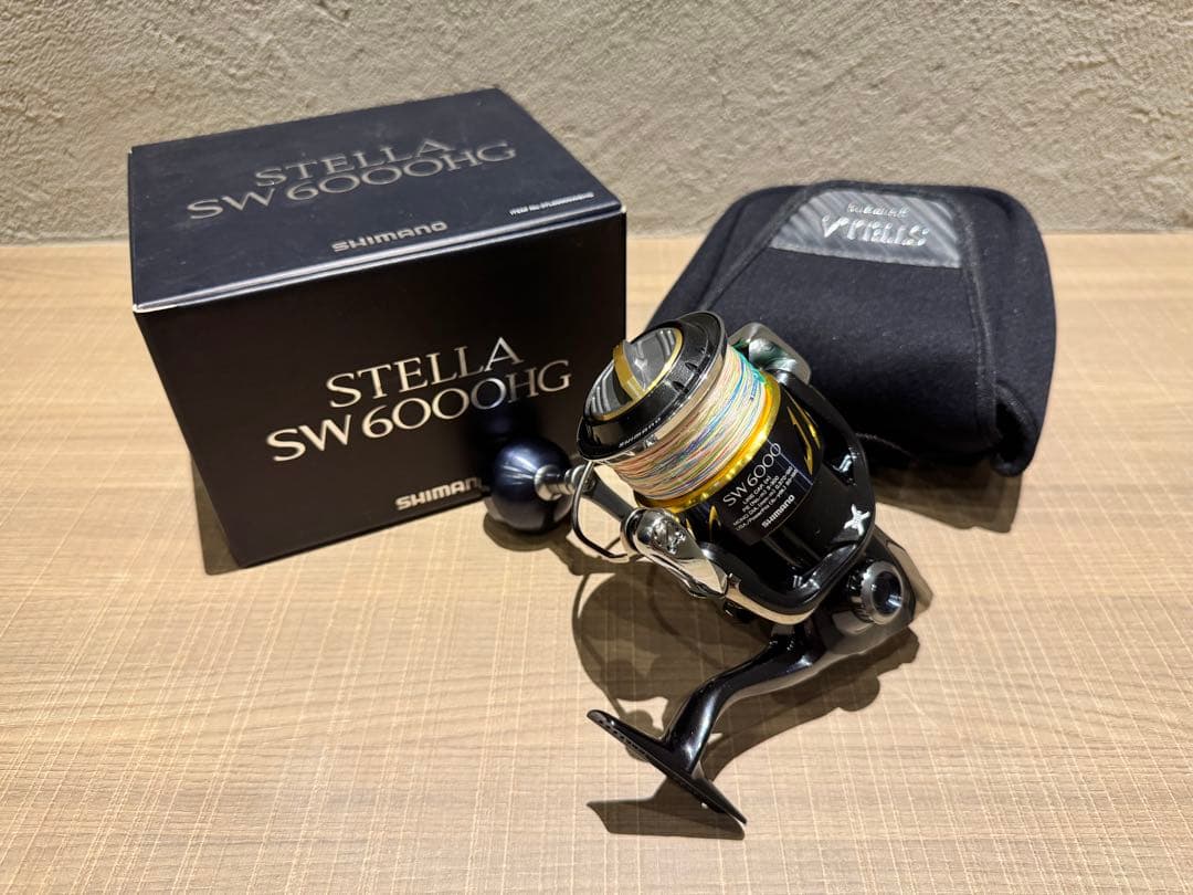 SHIMANO 13ステラSW6000HG 釣行少ない美品