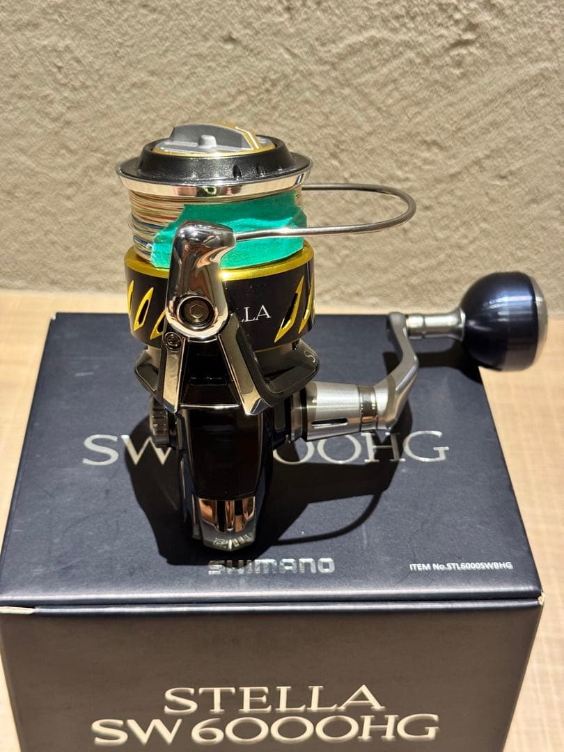 SHIMANO 13ステラSW6000HG 釣行少ない美品