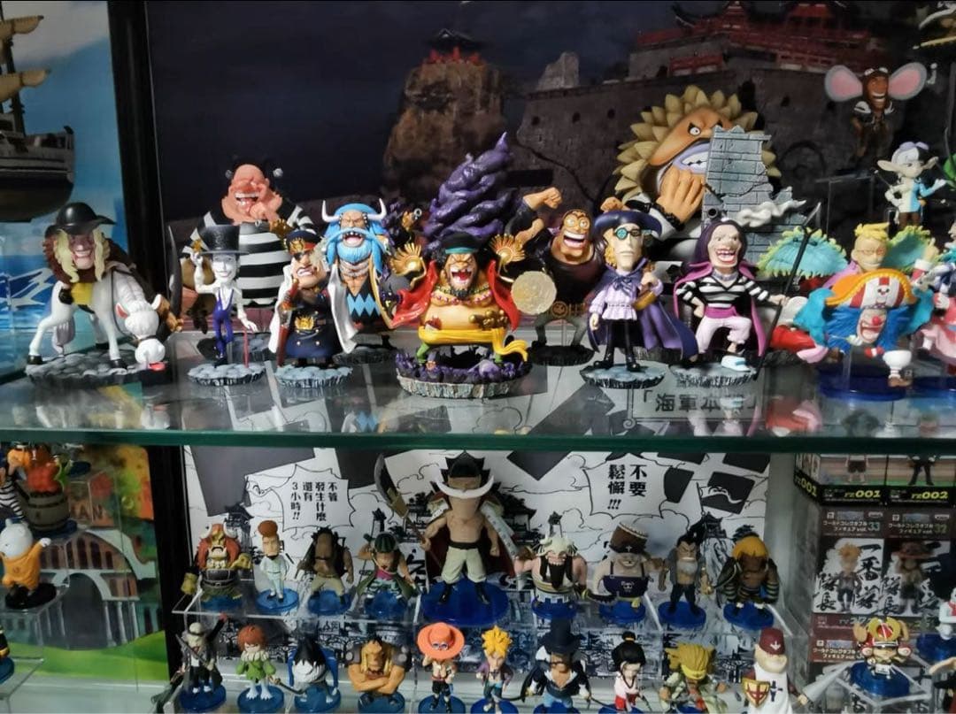 ONE PIECE 黒ひげ海賊団 10点 ガレージキット ガレキ スタチュー②