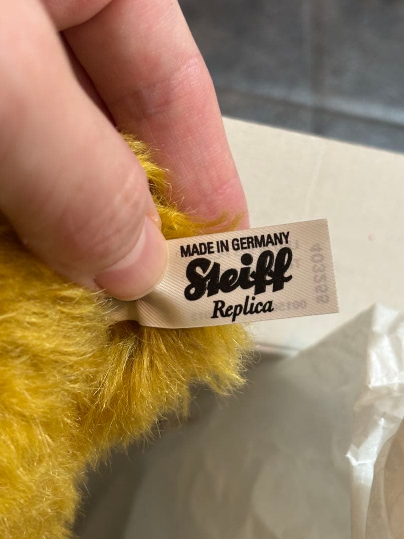 【ゆ・2/1までお取り置き】シュタイフ テディベア 1925 レプリカ