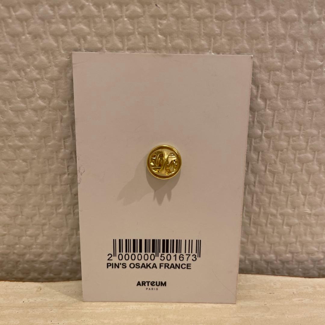 大阪万博　フランス館　ピンバッジ　新品