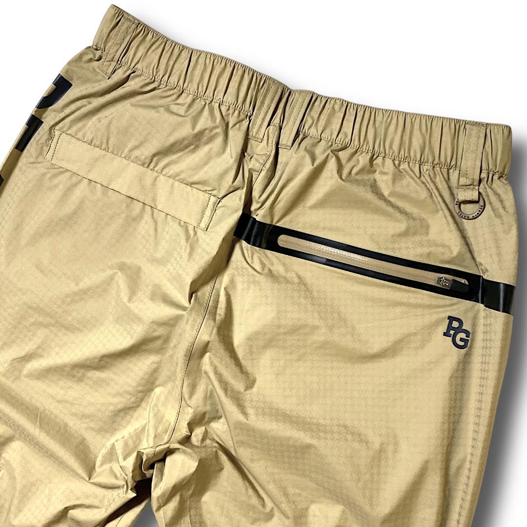 4 パーリーゲイツ AQUAX 撥水 防水 ビッグロゴ レインパンツ 040