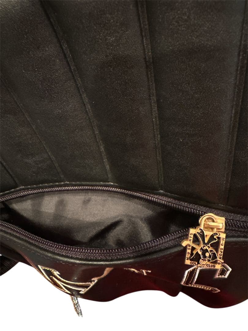 MJU SPORTS ゴルフキャディバッグ ブラック