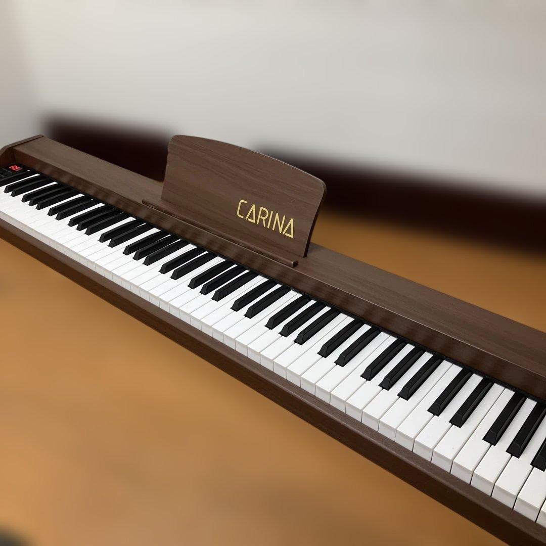 N505カリーナ 電子ピアノ 88鍵盤 2023年製 スタンド付き 動作確認済み