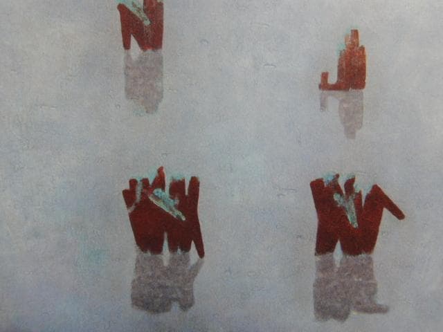 徳岡 神泉、刈田、大判、額装用・画版、日本製・新品額 額装付、状態良好