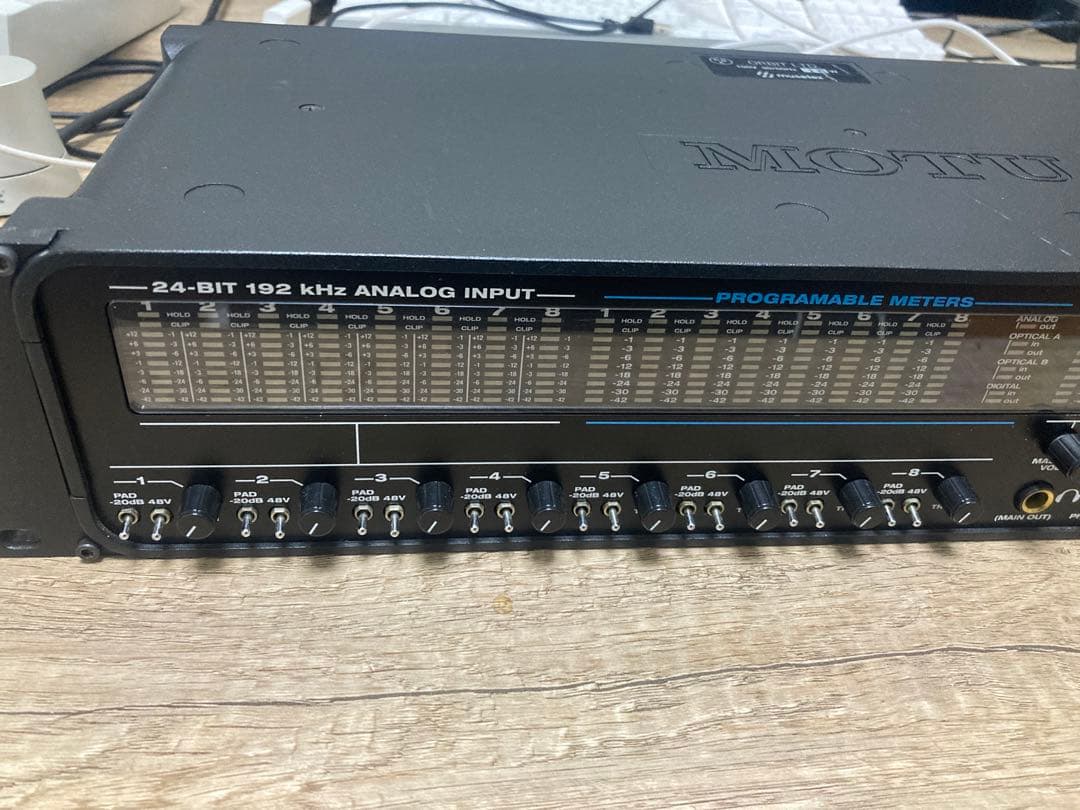 メンテ済　Motu 896 Mk3 インターフェース