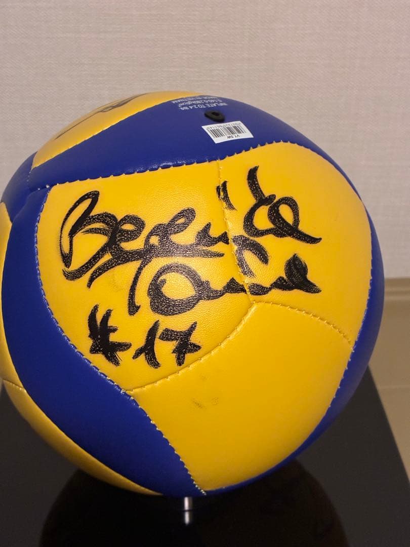 直筆サインボール 古賀紗理那 他 NECレッドロケッツ Vリーグ バレー
