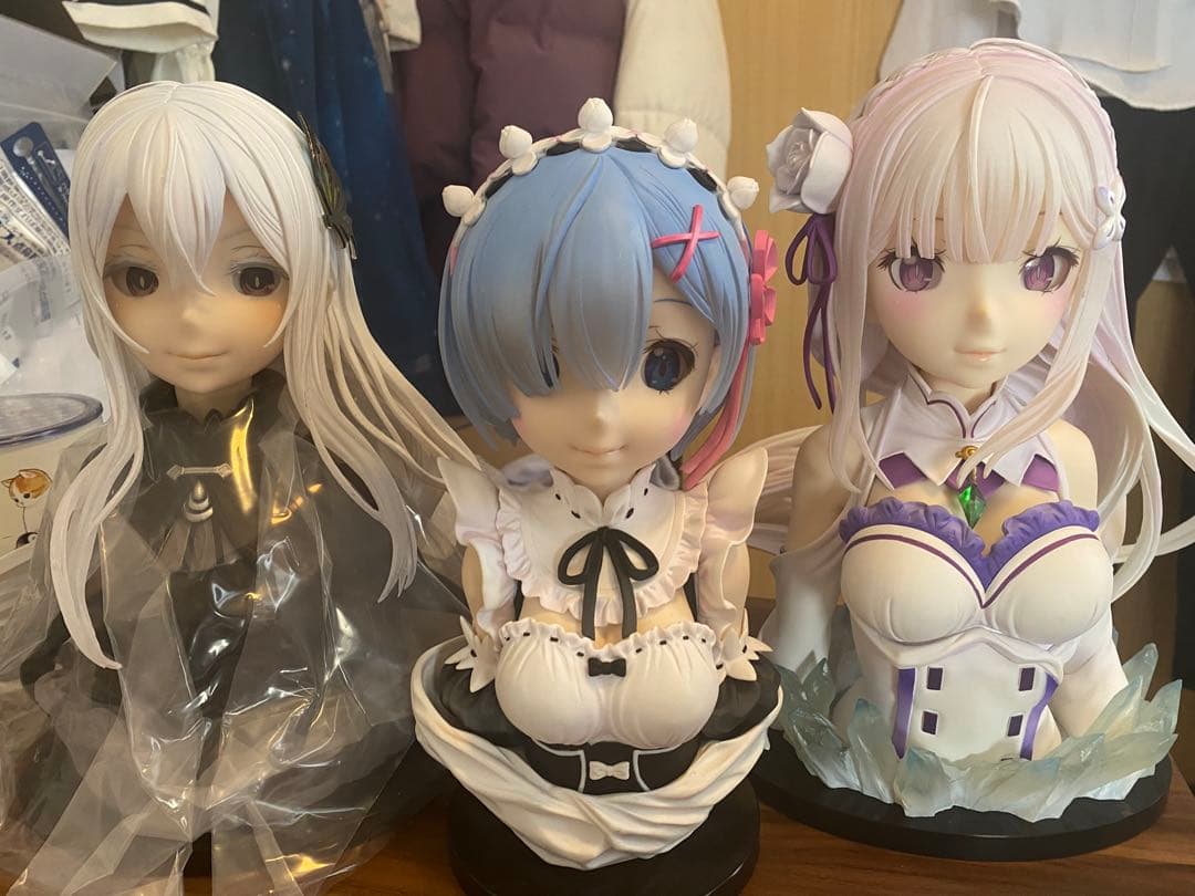 レム エミリア エキドナ　フィギュア 3体セット