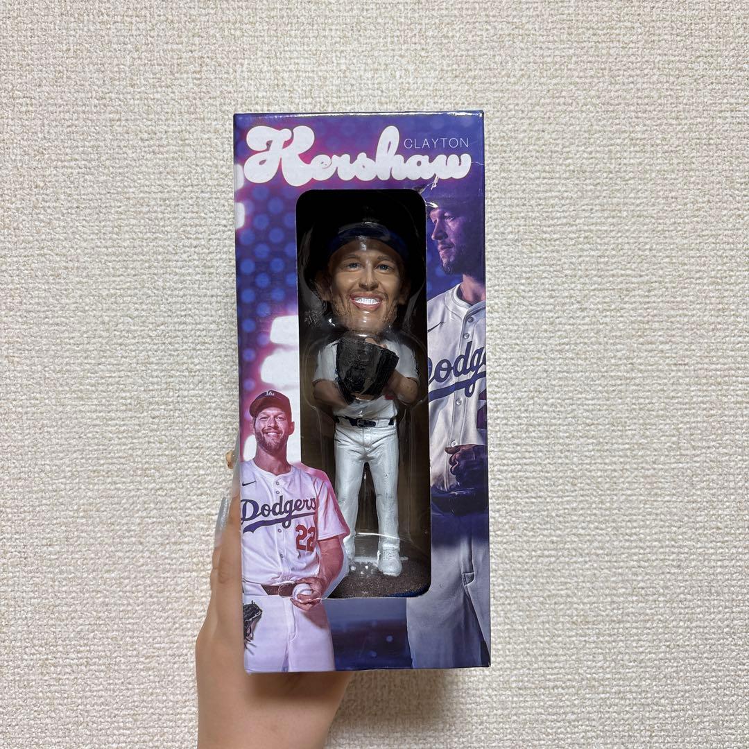 ＜新品未使用＞Clayton Kershaw ボブルヘッドフィギュア 22