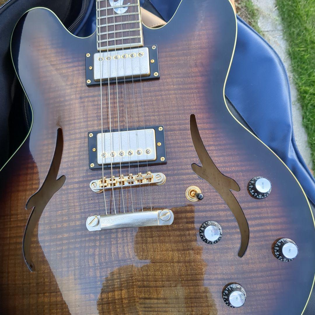 Michael Kelly セミアコギター スペシャル ギグバッグ ストラップ付