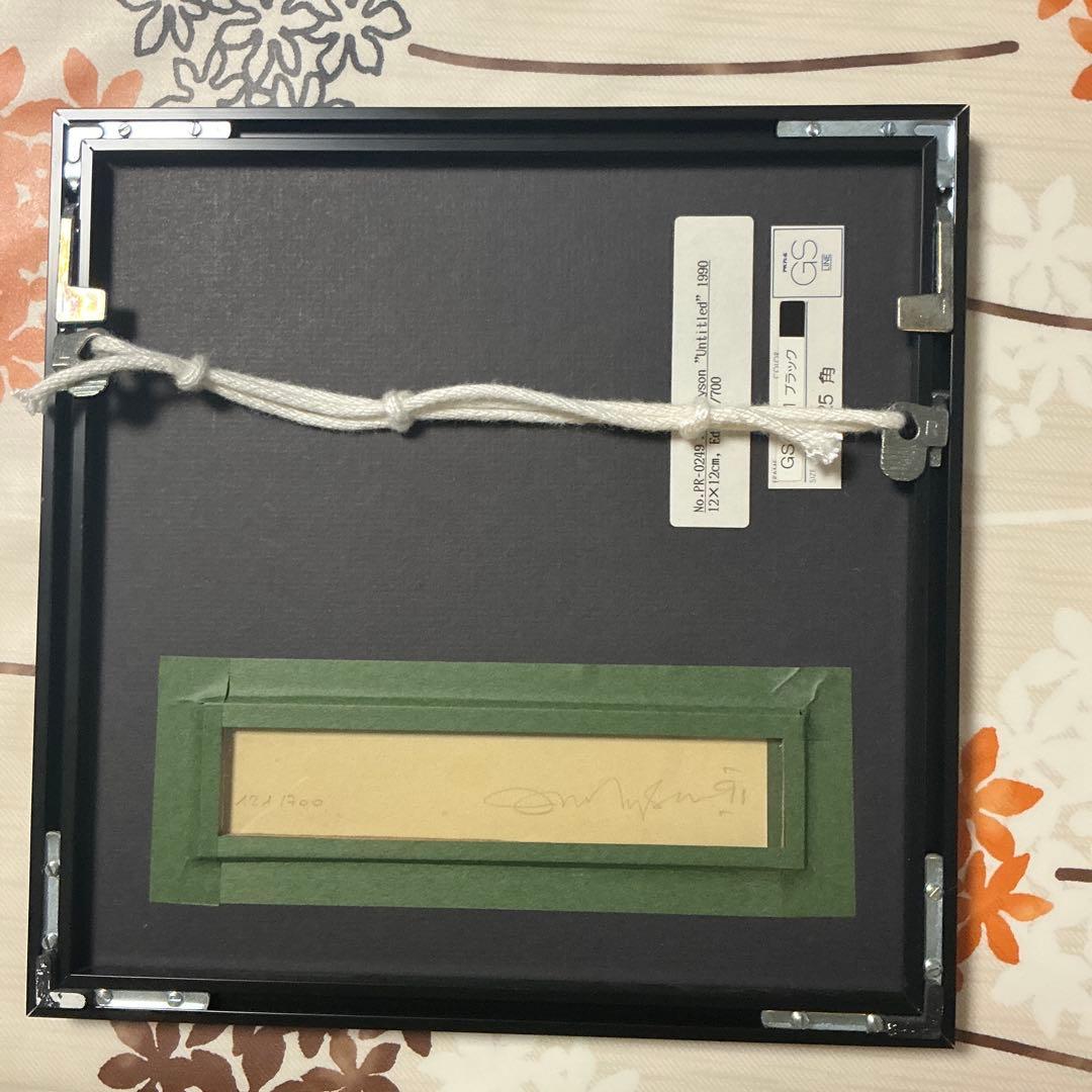 イアン　タイソン　　リトグラフ　サイン付き