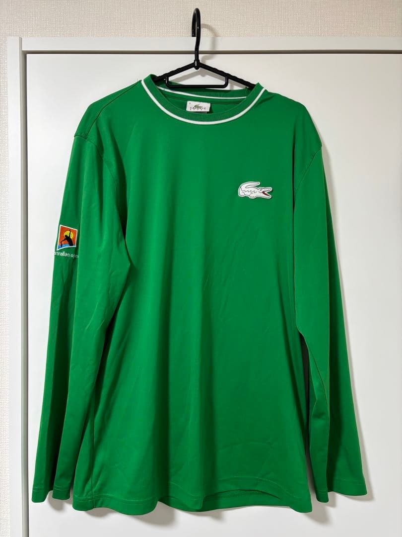 【LACOSTE】テニス全豪オープン　ボールボーイ用Tシャツ