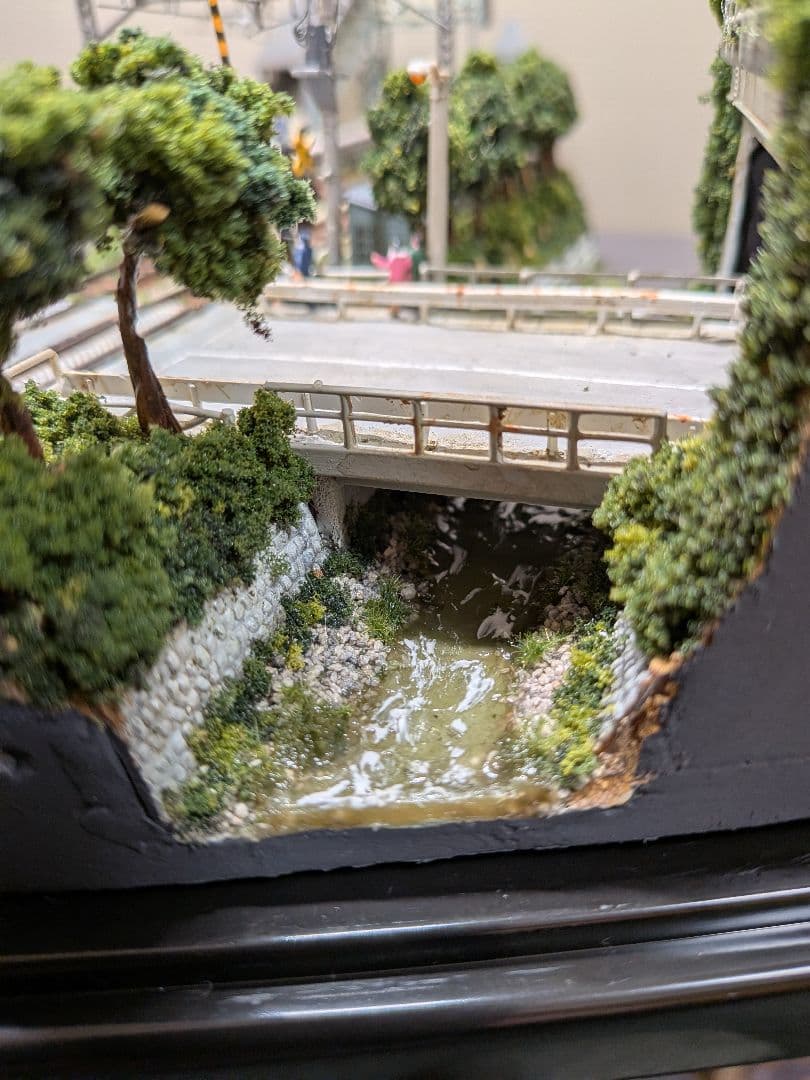 No.63鉄道Nゲージジオラマ車両、バス、車付き