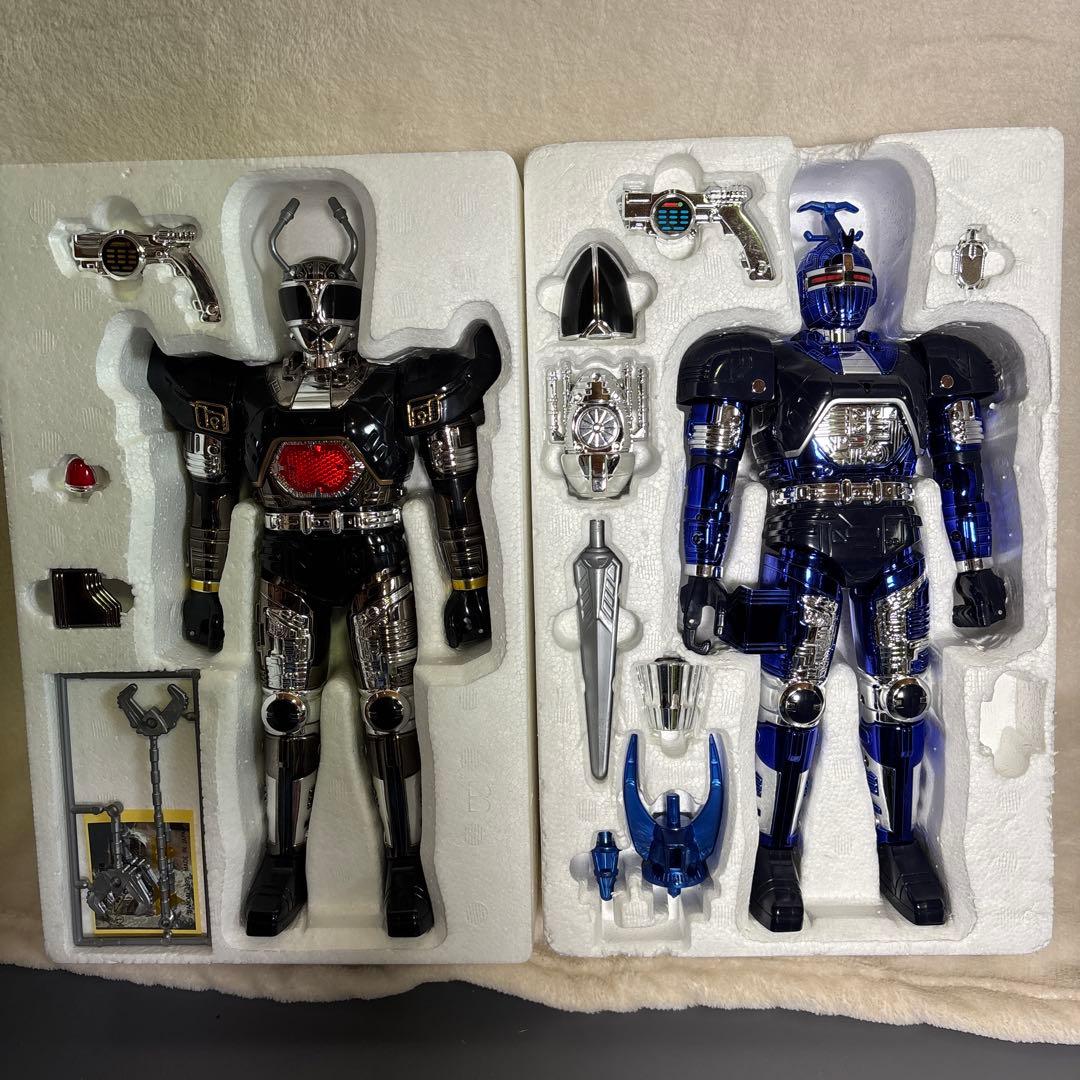 重甲ビーファイター　動作確認済　DXブルービート　DXブラックビート　2体セット