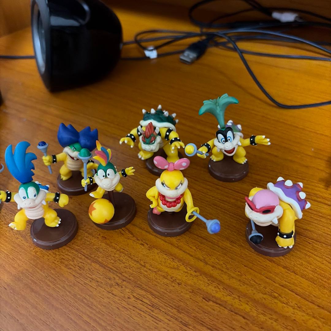 【激レア】チョコエッグ、シークレット3体+クッパ、クッパ7人衆(モートン抜き)