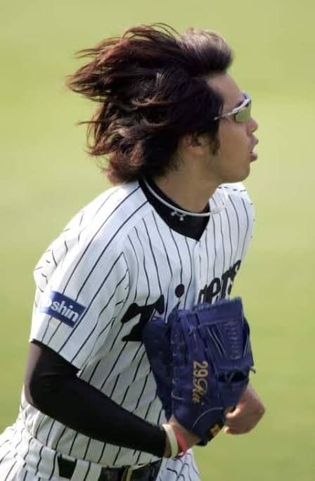 井川慶（阪神タイガース）2005年実使用グローブ