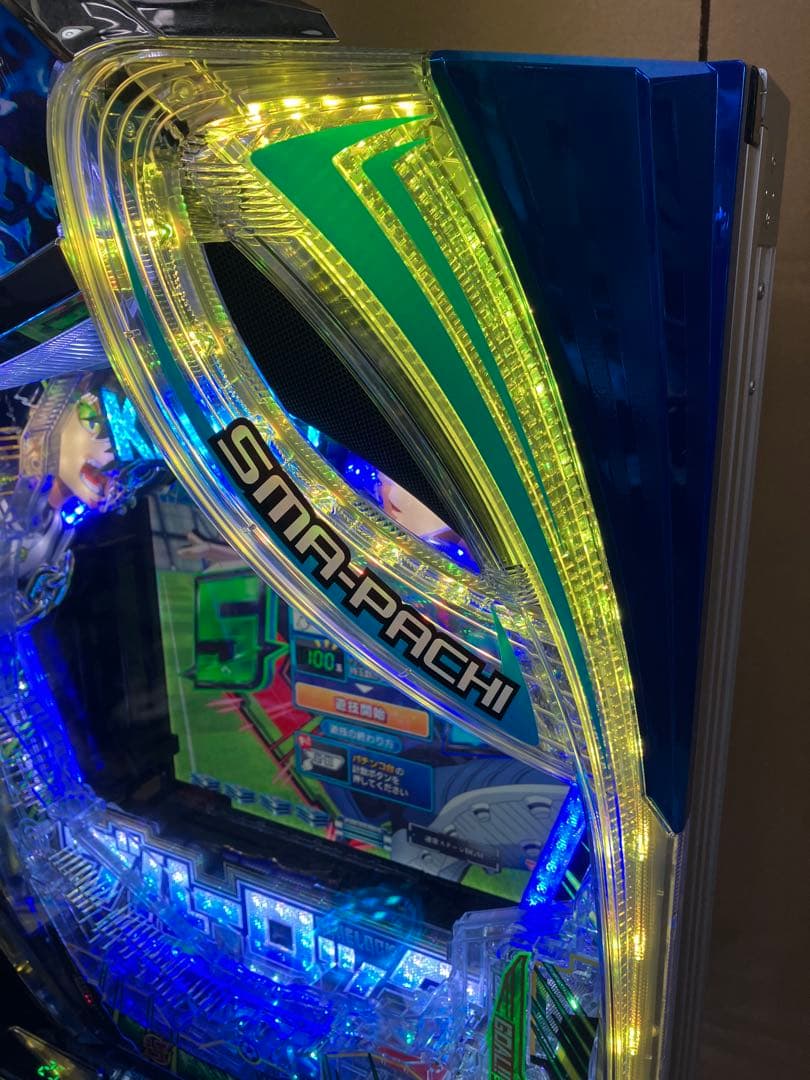 パチンコ ｅフィーバーブルーロックＭＺ 簡易ユニット付 スマパチ実機⭕️送料無料⭕️