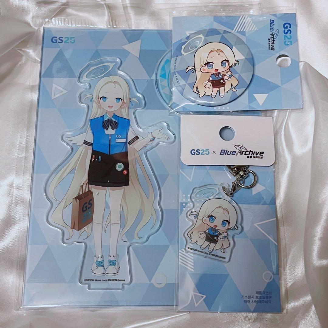 〖公式〗韓国限定 ブルーアーカイブ gs25 ソラ フルセット