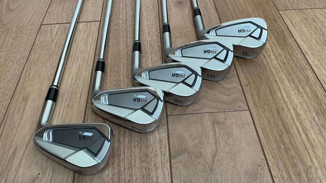 PRGR プロギア 02アイアンセット 5本 スチール Ver.2:M-40