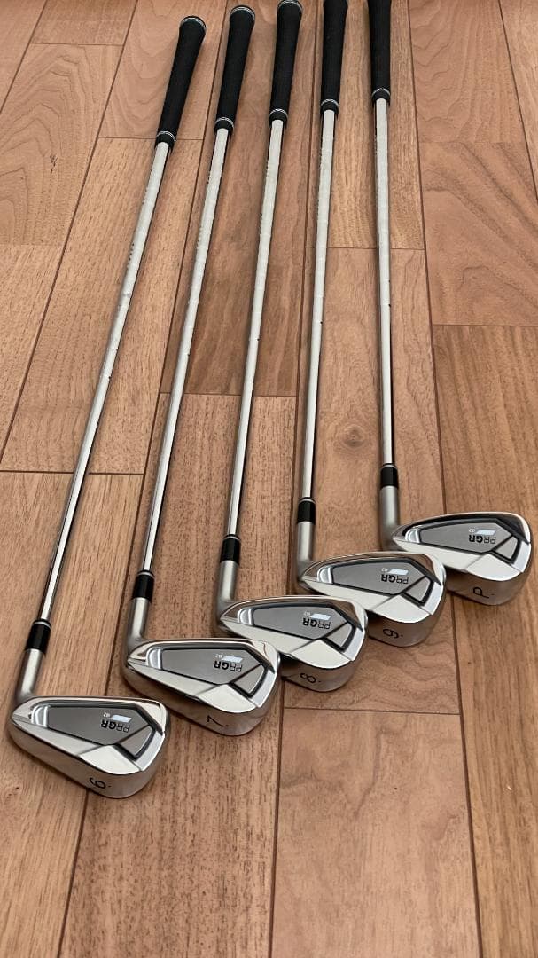 PRGR プロギア 02アイアンセット 5本 スチール Ver.2:M-40