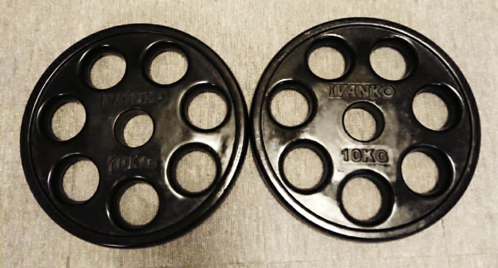 IVANKO(イヴァンコ) ROEZH オリンピックプレート 10kg×2枚