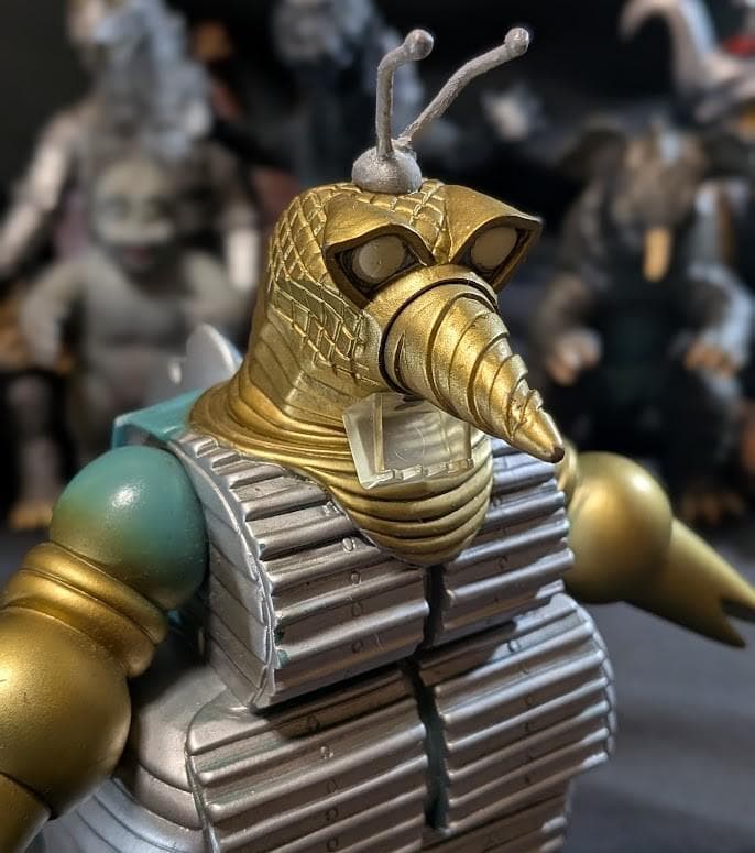 昭和ゴジラ・ミニラ・バラゴン・モゲラ・メカゴジラ他（バンダイ）ソフビ９体セット