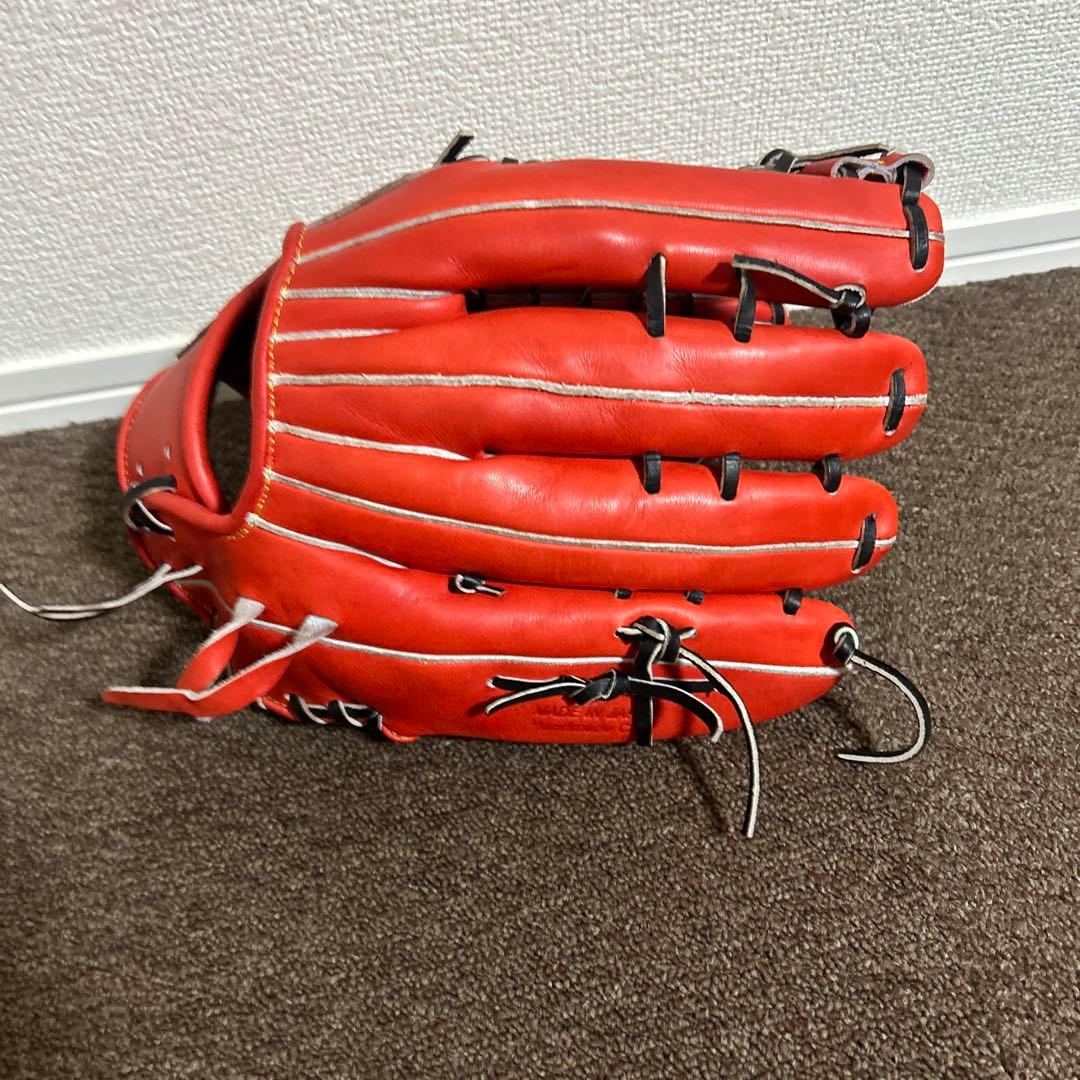 タマザワ 軟式グローブ 赤　値段下げました！