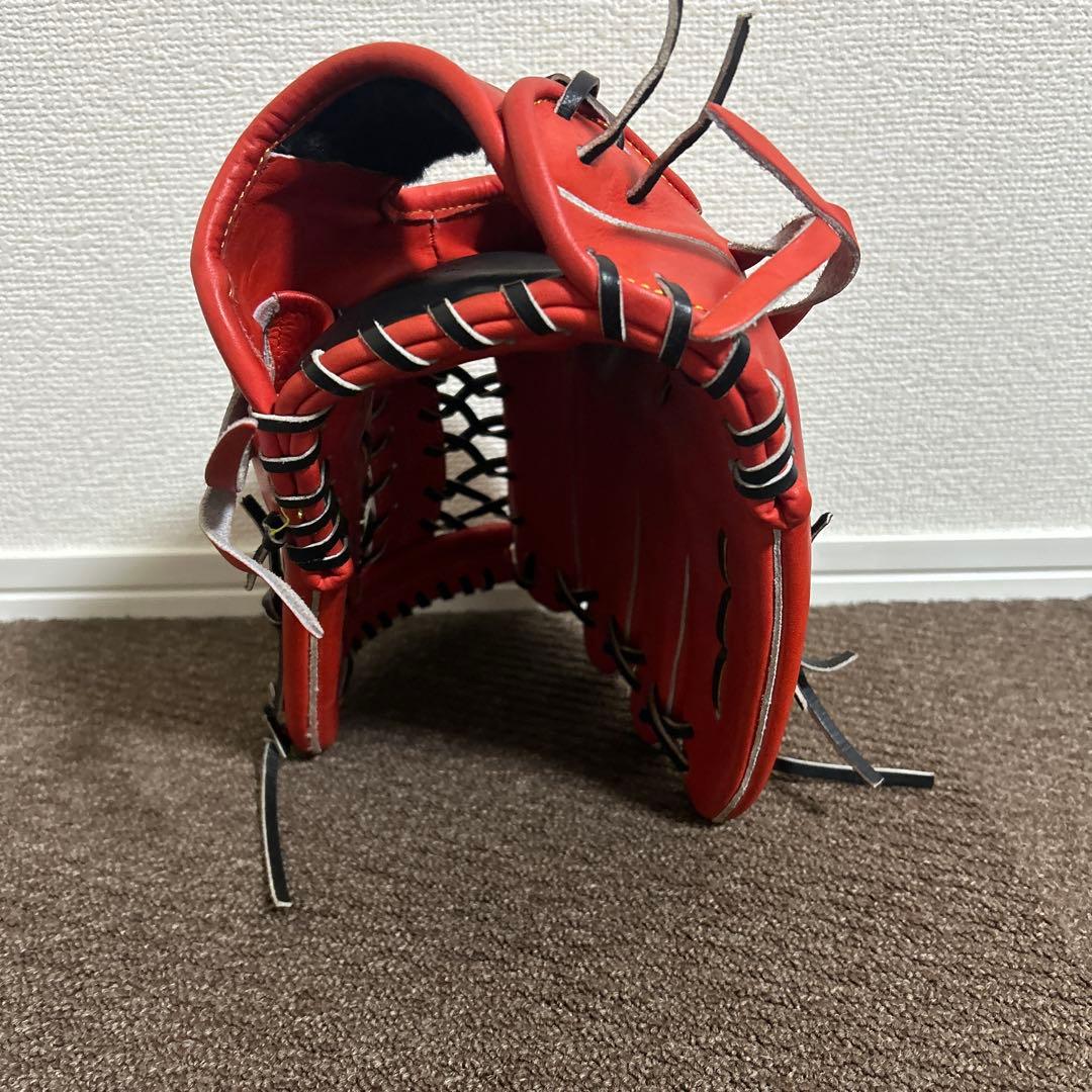 タマザワ 軟式グローブ 赤　値段下げました！
