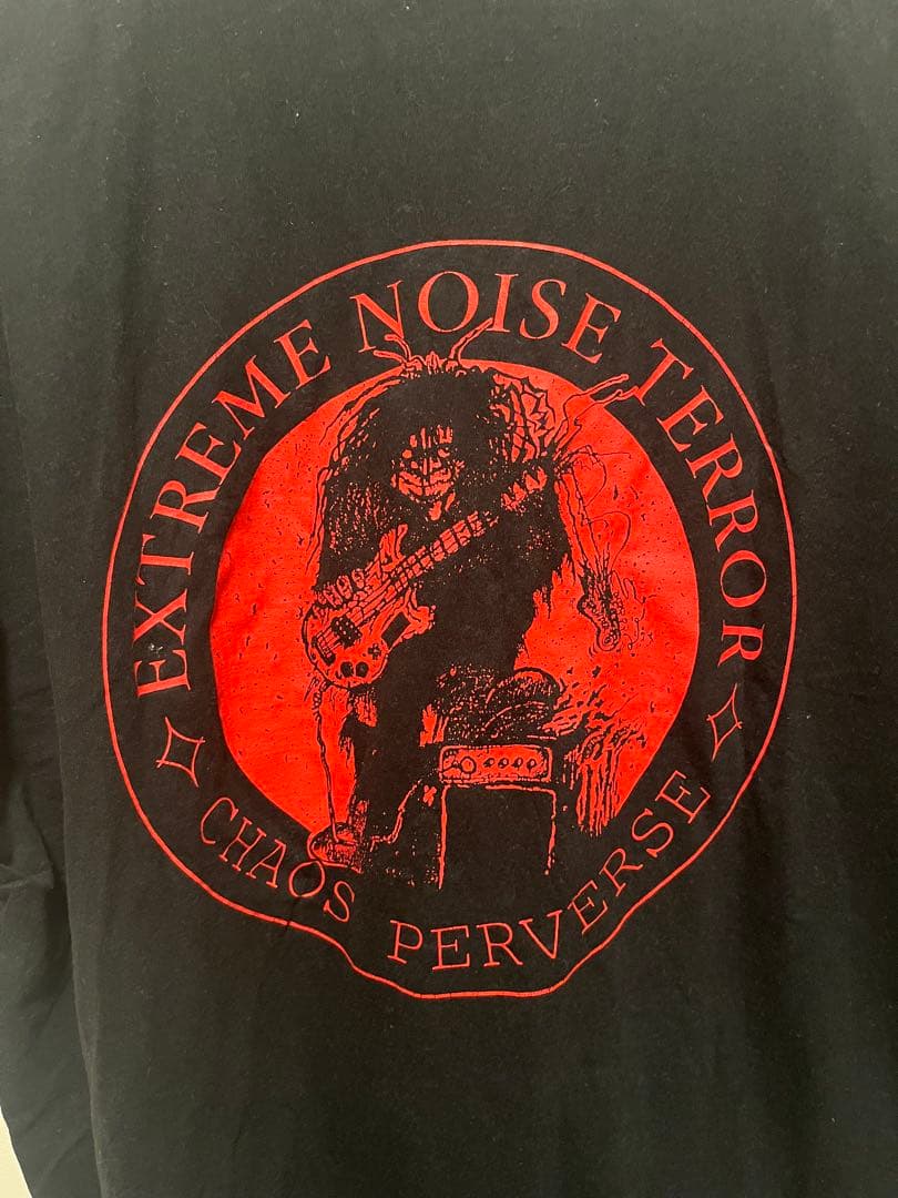 EXTREME NOISE TERROR Tシャツ　XL バックプリントあり