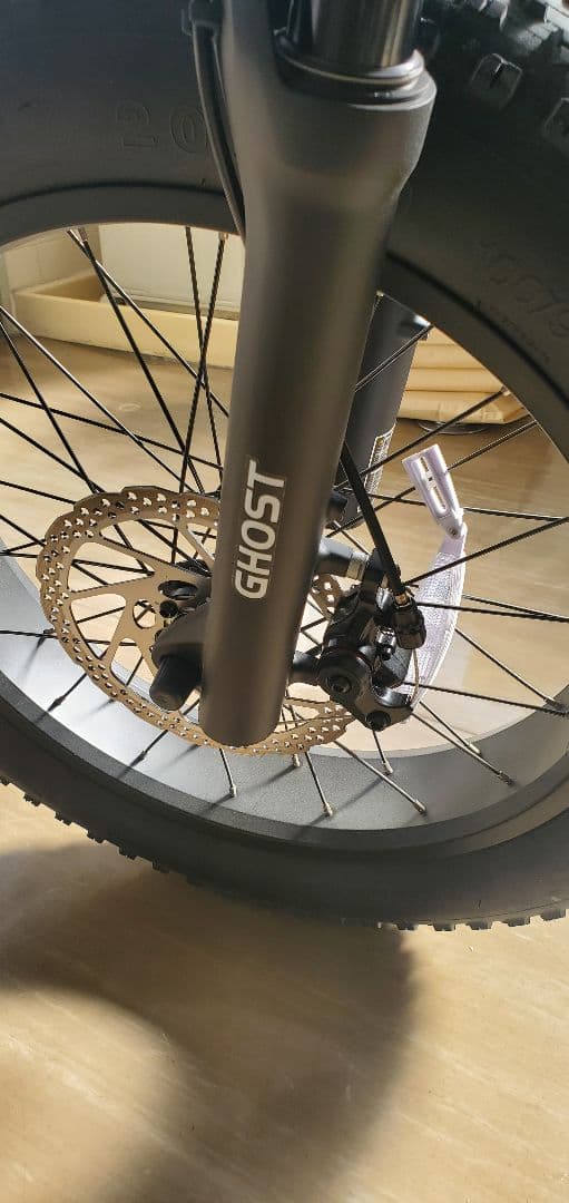 サイクーゴースト緑、電動自転車 走行距離182㎞ 定価198000円