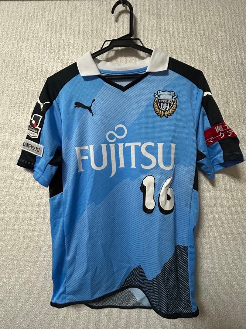 川崎フロンターレ　2015年　大島僚太選手ユニフォーム