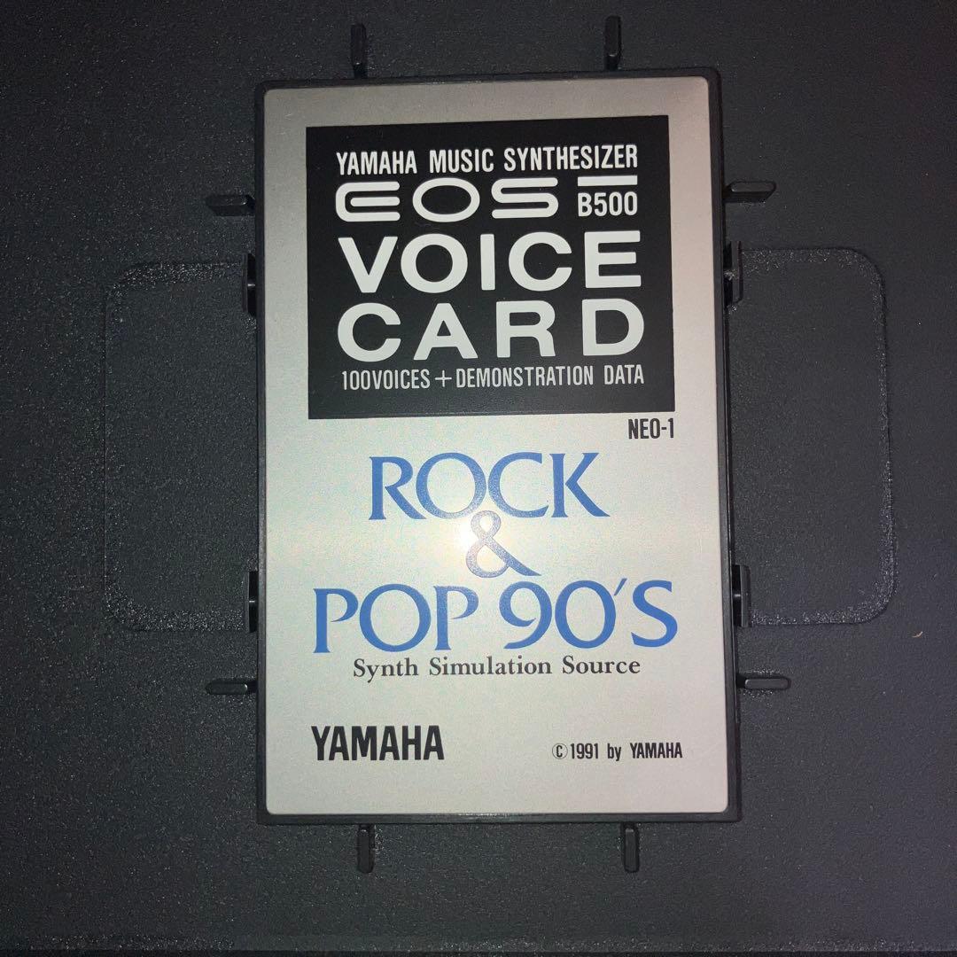 Yamaha EOS B500 VOICE CARD NEO-1 小室哲哉