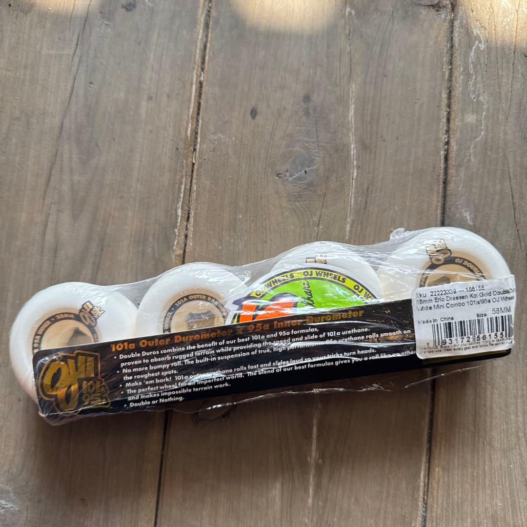 OJウィールDOUBLE DURS スケボー58mm 95A定価10692