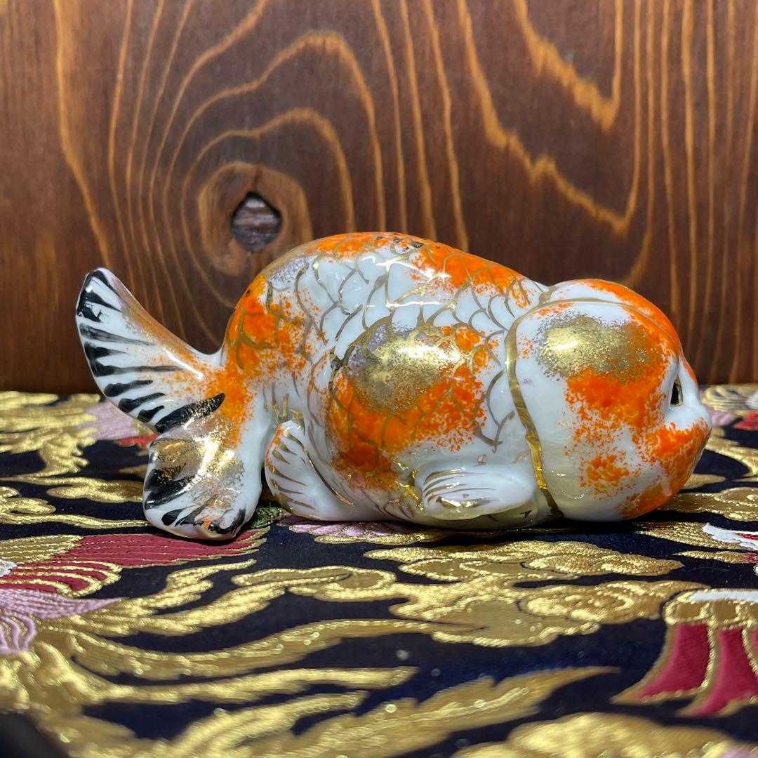テコチチ【願いが叶う】【金運 財運 繁栄 招福】金魚 きんぎょ らんちゅう