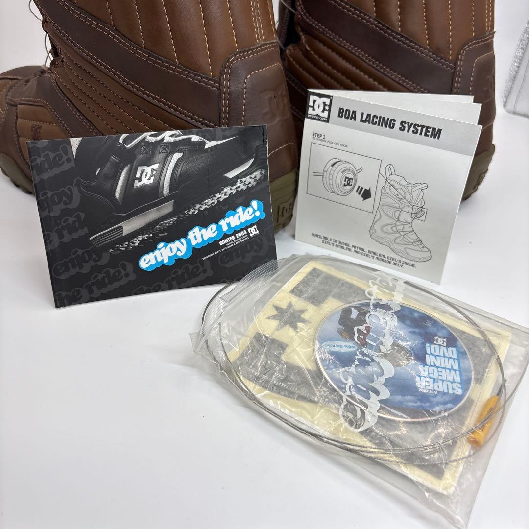 DC スノーボードブーツ ブラウン
