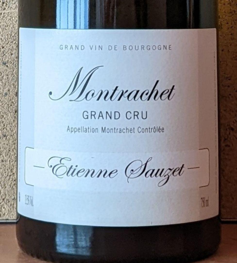 エティエンヌ・ソゼ 2016 モンラッシェ・グラン・クリュ
