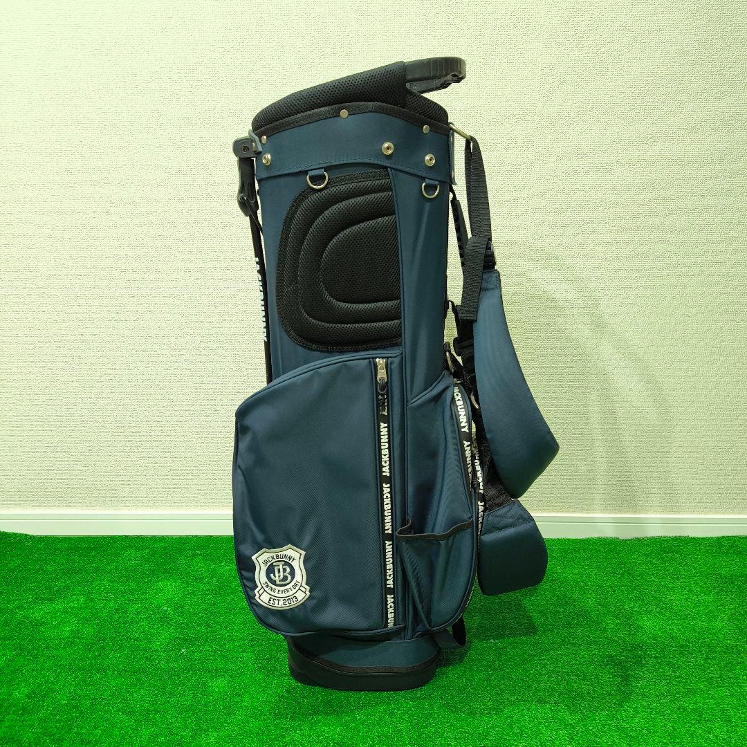 Jack Bunny ジャックバニー スタンド式 キャディバッグ ネイビー