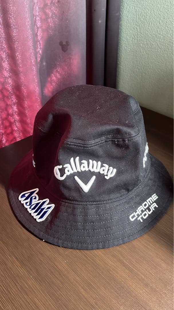 3着セットCallaway グレーベスト　イエローセーター　バケットハット