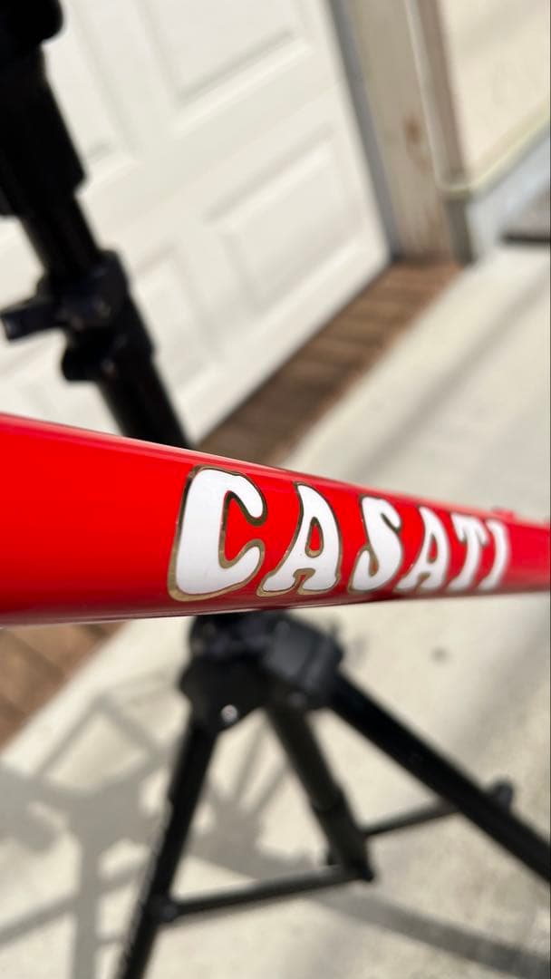 casati linea oro 美品 カザーティ クロモリ スチールバイク