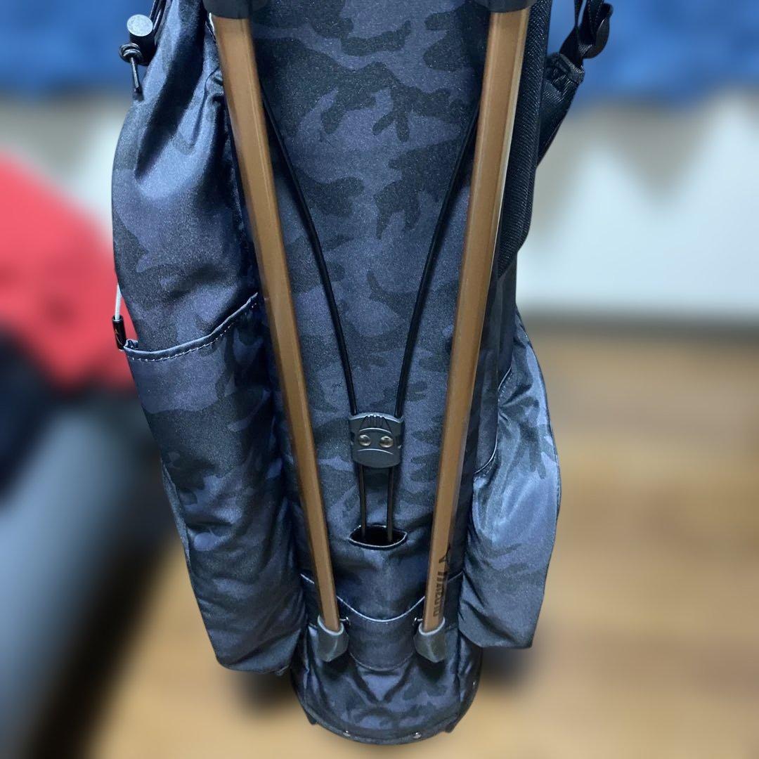 Mizuno GRID 4 キャディバッグ ブラック迷彩