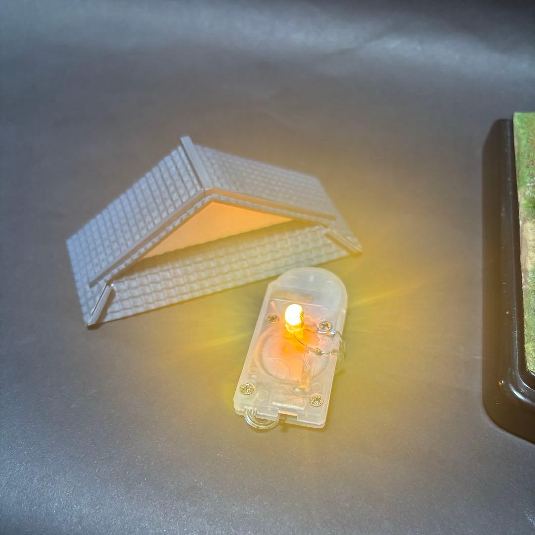 ウミさん専用マイクロエース　風物詩　そば屋　完成品　ジオラマ