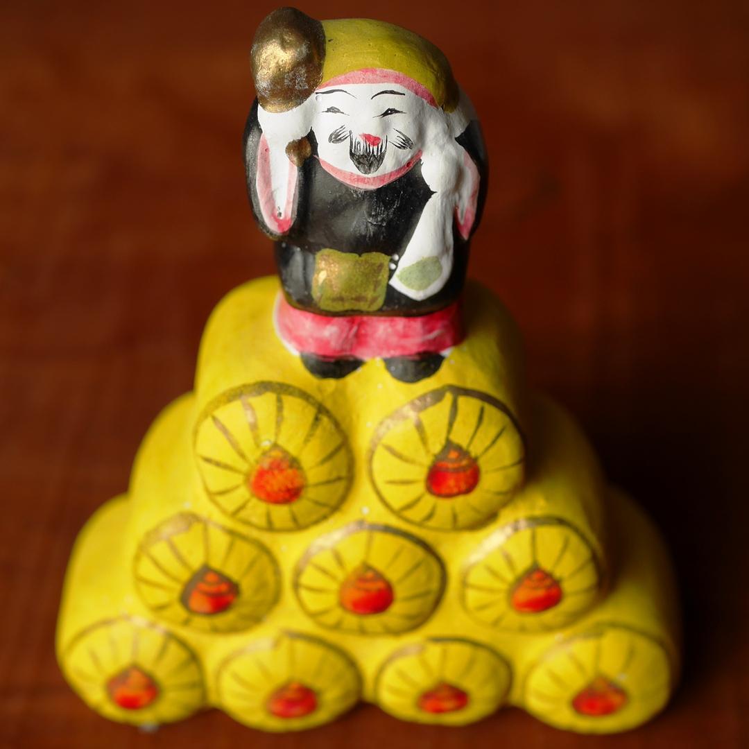 ◆相良人形◆七代◆さがらたかし◆俵乗大黒◆