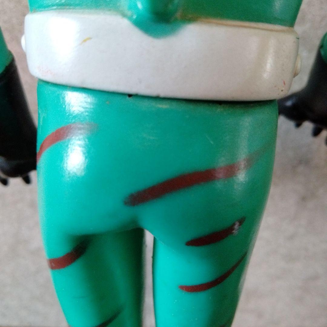 当時物仮面ライダーアマゾンソフビ無版権パチ約23センチ