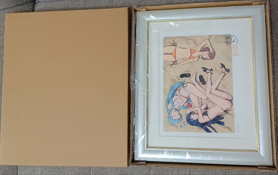 武梨えり　かんなぎ展　 アートグラフ　ナギ　ざんげちゃん　青葉つぐみ　4/200