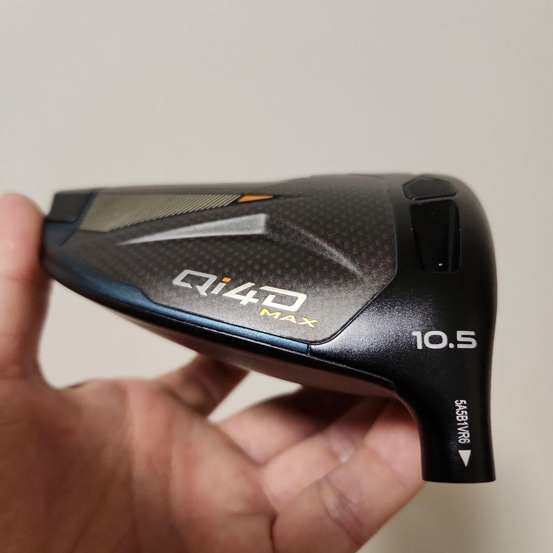 Qi4D MAX ドライバーヘッド 10.5°、ヘッドカバー(日本正規品)