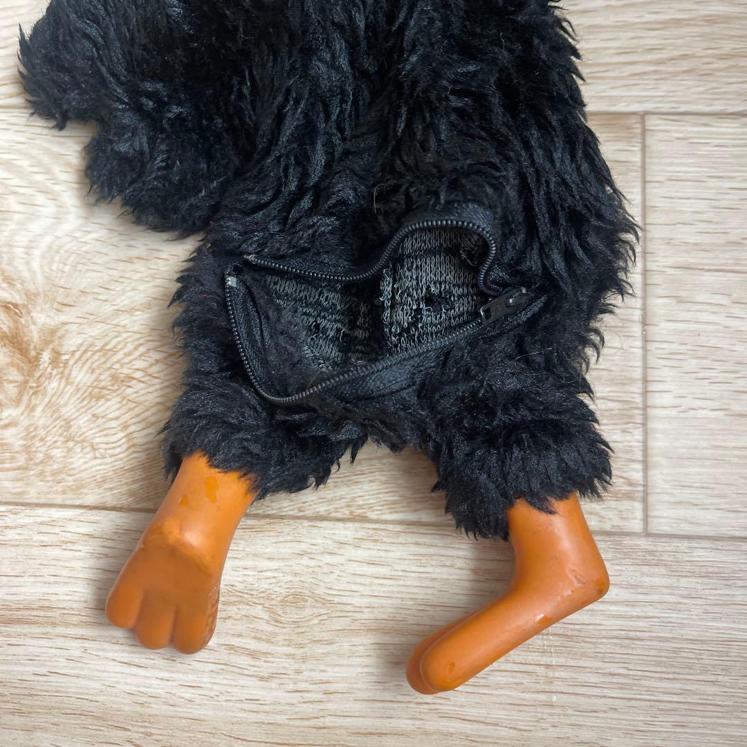 超希少レア　セキグチ　いたずらクロッポ　昭和当時物　クロ子 パペットぬいぐるみ